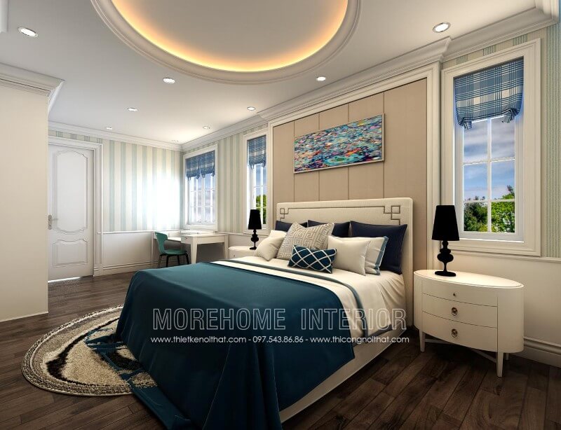 Mang lại sự sang trọng và tiện nghi với mẫu giường ngủ biệt thự độc đáo